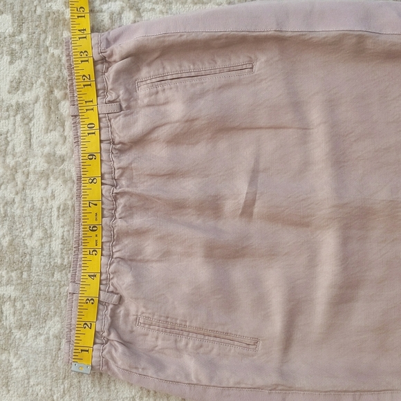 Banana Republic Linen Blend Skirt 0 Dusty Rose - Picture 13 of 14